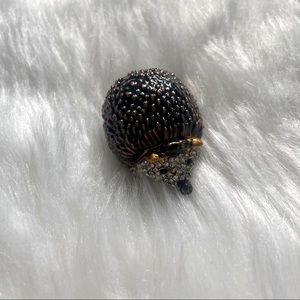 Hedgehog Jeweled Trinket Box